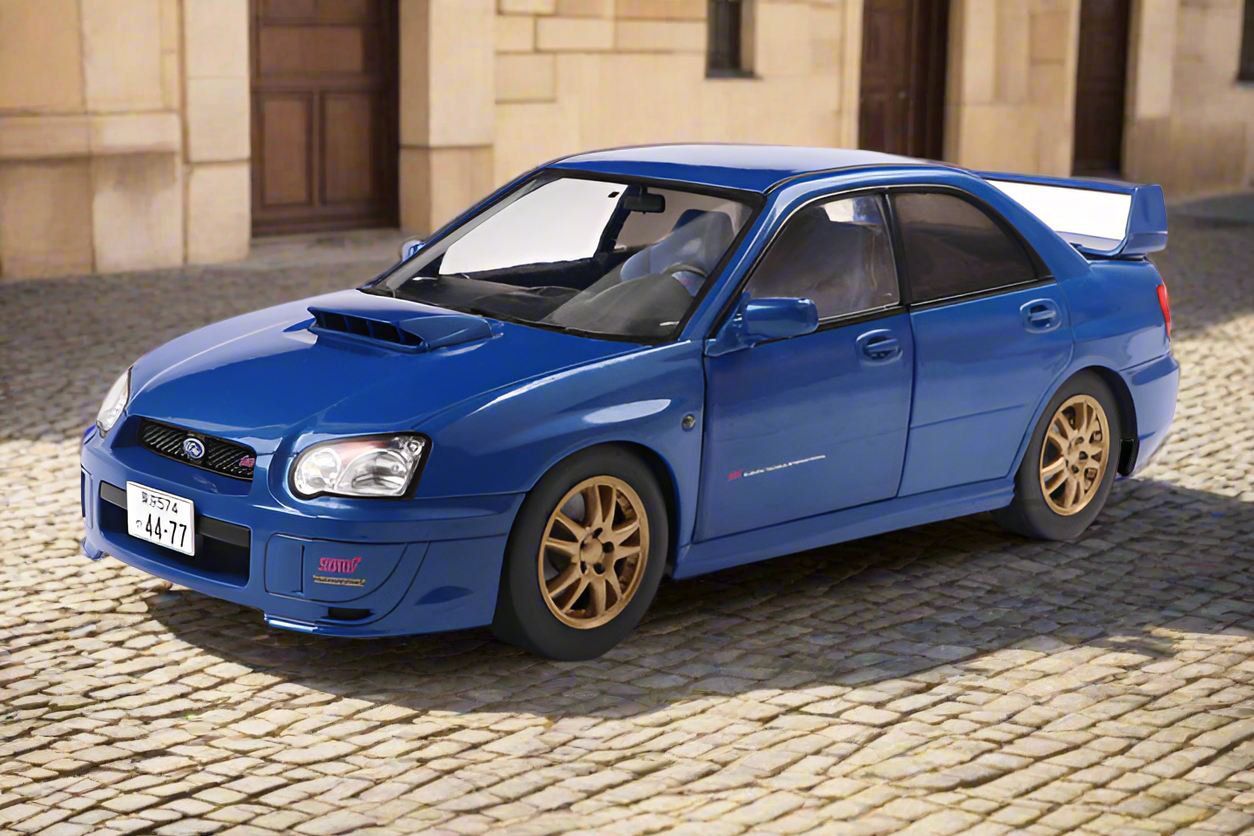 1:18 Blue 2003 Subaru Impreza (Pre Order)
