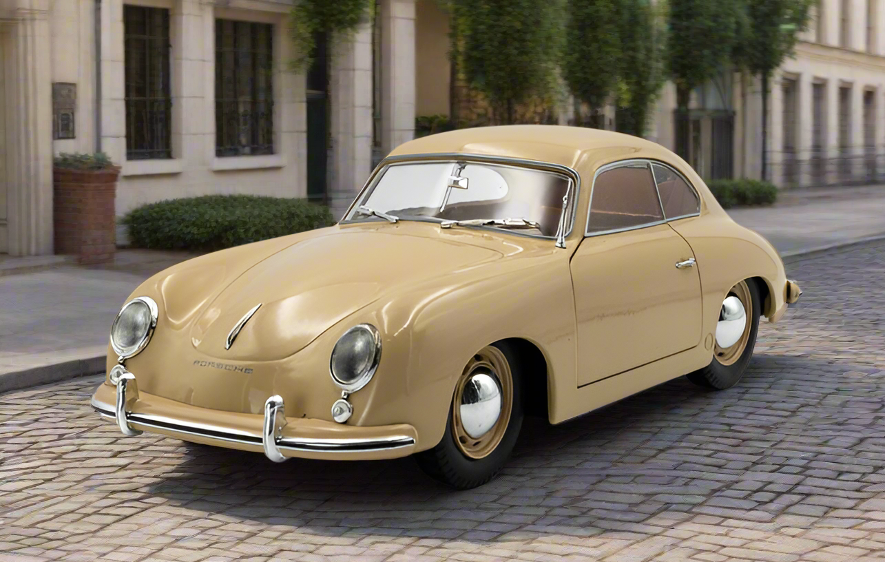 1:18 Brown 1953 Porsche 356 PRE-A