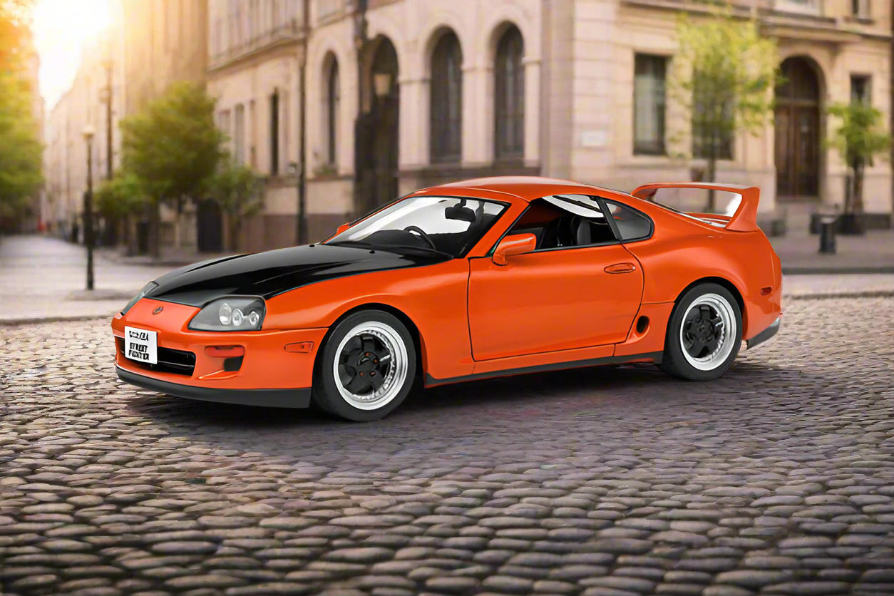 1:18 Orange Supra MK4 (Pre Order)