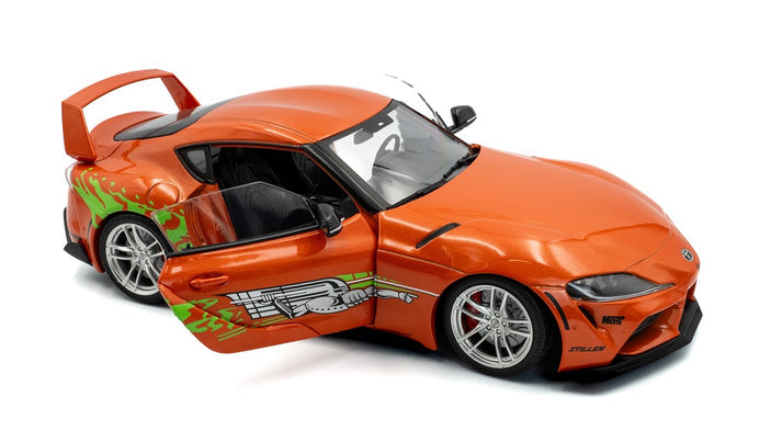 1:18 Orange 2024 Tribute GR Toyota Supra