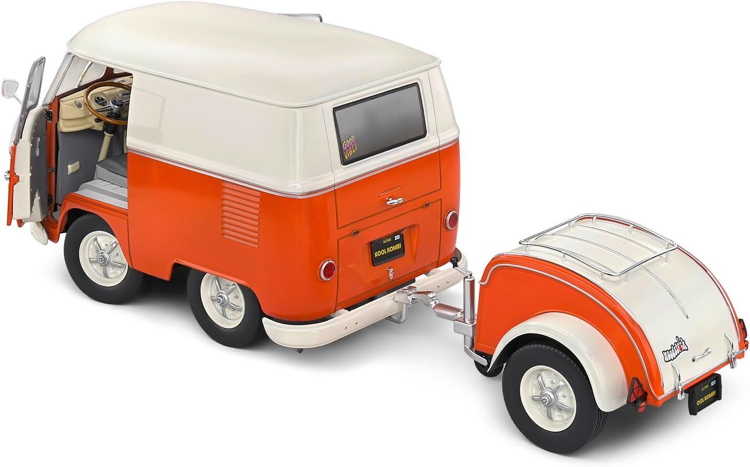 1:18 Orange/White 1950 VW