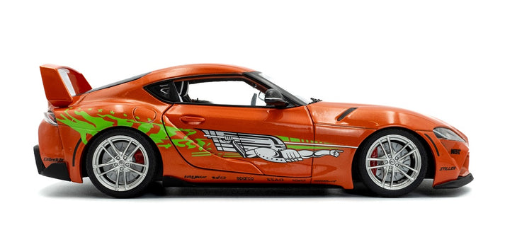 1:18 Orange 2024 Tribute GR Toyota Supra