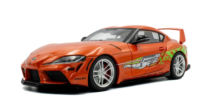 1:18 Orange 2024 Tribute GR Toyota Supra