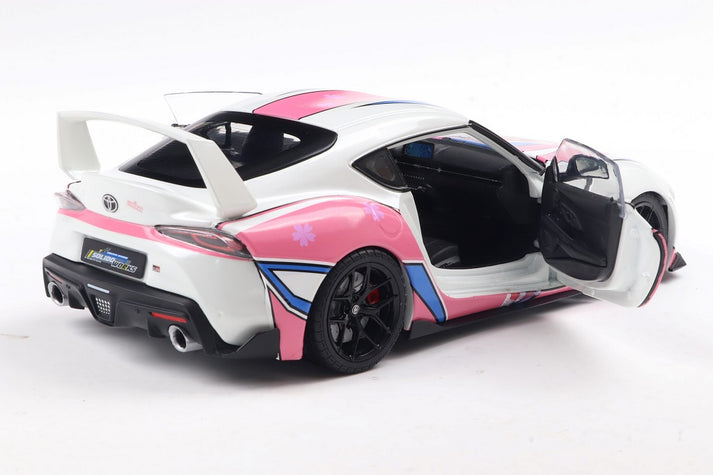 1:18 Itasha White 2024 Toyota GR Supra Solido Works